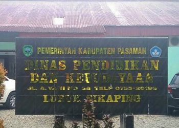 Dinas Pendidikan Pasaman Monitoring Pelaksanaan ANBK 2023