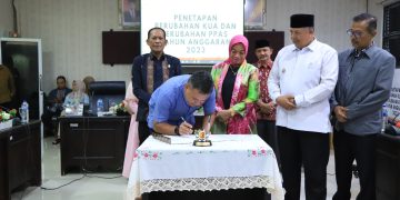 KUA dan PPAS APBD Tahun Anggaran 2023 Kota Solok Disepakati