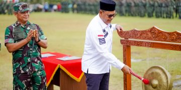 Bupati Solok Hadiri Pembukaan TMMD Ke-118 di Nagari Tanjung Alai