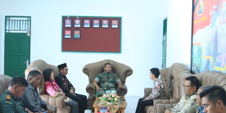 Bawaslu Mentawai Lakukan Koordinasi Dengan Dandim 0319 Mentawai
