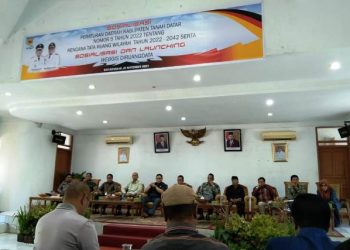 Pemkab Tanah Datar Sosialisasi Perda Nomor 5 Tahun 2022 Tentang RTRW Kepada Stakeholder