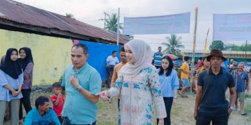 Senang Bersilaturahmi dengan Masyarakat Hingga Pelosok Daerah, Athari Temui Masyarakat Tanjung Bonai Aur Selatan