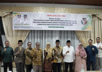 Bupati Safaruddin Buka High Level Meeting KLHS RPJPD Limapuluh Kota 2025-2045
