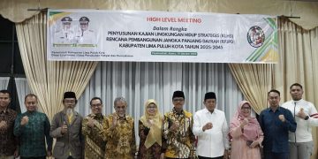 Bupati Safaruddin Buka High Level Meeting KLHS RPJPD Limapuluh Kota 2025-2045