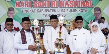 Bupati Safaruddin Jadi Inspektur Upacara Peringatan HSN 2023 Tingkat Limapuluh Kota