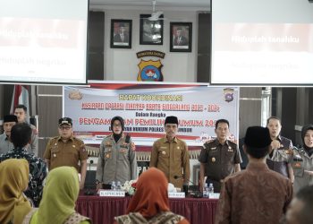 Jelang Pelaksanaan Operasi Mantap Brata, Bupati Safaruddin Hadiri Rakor Lintas Sektor Polres Payakumbuh