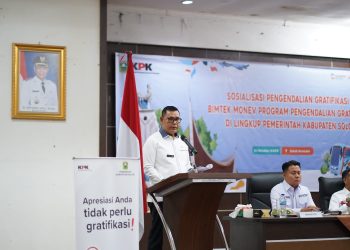 KPK RI Adakan Sosialisasi Pengendalian Gratifikasi dan Bimtek Monev Program Pengedalian Gratifikasi di Lingkup Pemkab. Solok