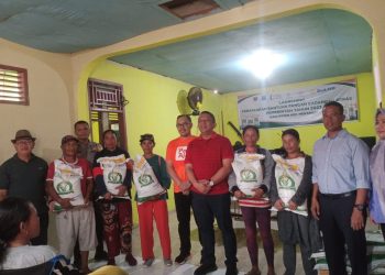 PJ Bupati Kab. Kepulauan Mentawai Hadiri Launching dan Penyaluran Bantuan Pangan Cadangan Beras Pemerintah Tahun 2023