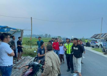 Tanggapi Laporan Masyarakat, Sat Lantas Polres Tanah Datar Menjaring 24 Kendaraan Bermotor Dalam Aksi Balap Liar