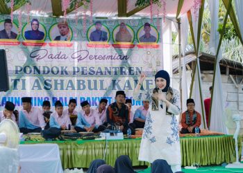 Kunjungi Pondok Pesantren MTI Ashabul Kahfi di Pessel, Athari Segera Bangun Asrama Bagi Para Santri