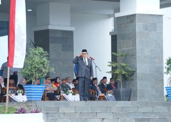 Upacara Memperingati Sumpah Pemuda Ke-95 di Kab. Solok Berlangsung Khidmat dan Lancar
