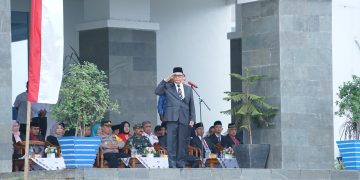 Upacara Memperingati Sumpah Pemuda Ke-95 di Kab. Solok Berlangsung Khidmat dan Lancar