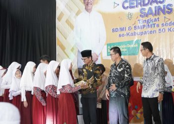 Diikuti 226 Tim SD dan SMP se-Limapuluh Kota, Bupati Safaruddin buka Lomba Cerdas Sains
