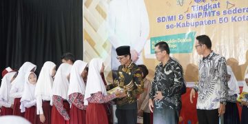 Diikuti 226 Tim SD dan SMP se-Limapuluh Kota, Bupati Safaruddin buka Lomba Cerdas Sains