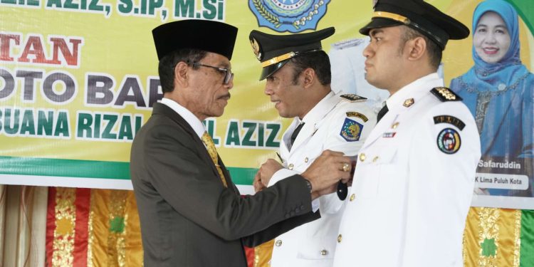 Saksikan Sertijab Camat Pangkalan, Bupati Safaruddin : Camat Representasi Kepala Daerah di Kecamatan