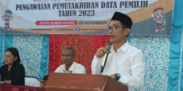 Bawaslu Kab. Kepulauan Mentawai Gelar Rapat Koordinasi Pengawasan Pemutakhiran Data Pemilih