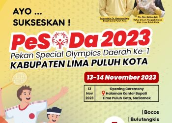 Nevi Safaruddin Ajak Masyarakat Ikut Meramaikan PeSODa Kabupaten Limapuluh Kota 2023