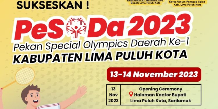 Nevi Safaruddin Ajak Masyarakat Ikut Meramaikan PeSODa Kabupaten Limapuluh Kota 2023