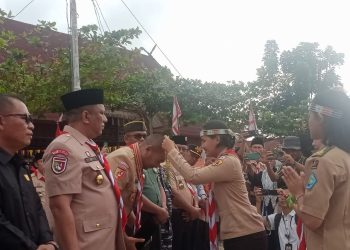 Wakil Gubernur Provinsi Sumatera Barat Buka Kegiatan Kemah Bela Negara (KBN) di Homestay Mapaddegat