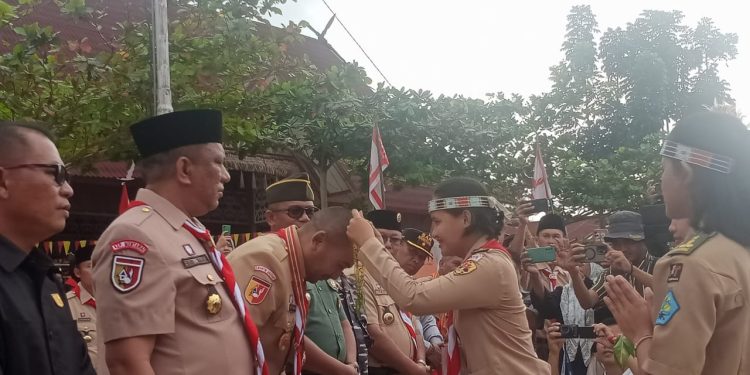 Wakil Gubernur Provinsi Sumatera Barat Buka Kegiatan Kemah Bela Negara (KBN) di Homestay Mapaddegat