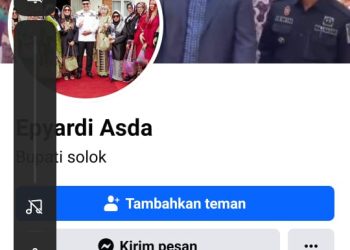 Aksi Penipuan dengan Akun Media Sosial Palsu Mengatasnamakan Bupati Solok H. Epyardi Asda Kembali Terjadi