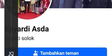 Aksi Penipuan dengan Akun Media Sosial Palsu Mengatasnamakan Bupati Solok H. Epyardi Asda Kembali Terjadi