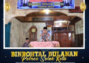 Tingkatkan Kedisiplinan dan Profesionalisme Personil, Kapolres Solok Kota Gencar Gelar Binrohtal