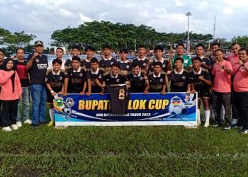 Kesebelasan Kec. Gunung Talang Kembali Bertemu dengan Tim Kec. X Koto Singkarak di Partai Puncak BSC 2023