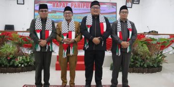 RAPBD Tanah Datar Tahun 2024 Dengan Tema “ Peningkatan Perekonomian Daerah Dan Kualitas Pelayanan Publik Melalui Program Unggulan Daerah” Diayukan Ke DPRD Tanah Datar