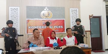 Polres Tanah Datar Menangkap Pria Berinisial NWH (18) Terduga Pelaku Penodaan Agama