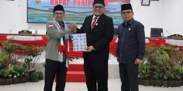 DPRD Tanah Datar Gelar Paripurna Penyampaian Jawaban Bupati Terhadap Pertanyan Fraksi-Fraksi di DPRD Tanah Datar Tentang RAPBD Tahun 2024