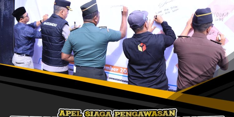 Kapolres Solok Kota Hadiri Apel Siaga Pengawasan Tahapan Masa Kampanye Pemilu 2024