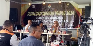 KPU Kab. Pasaman Laksanakan Sosialisasi Pemilu 2024 Kepada Insan Pers