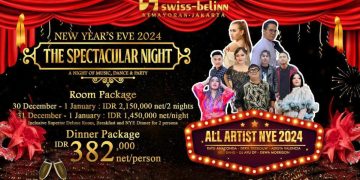 Swiss-Belinn Kemayoran Hadirkan Malam Penuh Hiburan, New Year’s Eve 2024 : The Spectacular Night