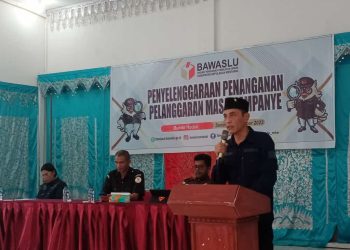 Bawaslu Kab. Kepulauan Mentawai Laksanakan Kegiatan Rapat Kerja Teknis Penanganan Pelanggaran Pada Masa Kampanye Pemilu 2024
