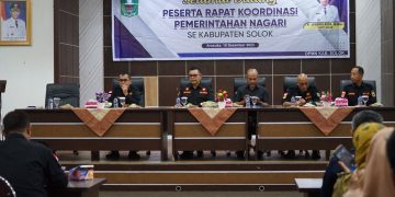 Pemkab Solok Gelar Rakor Pemerintahan Nagari se-Kabupaten Solok