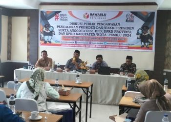Bawaslu Kota Solok Gelar Diskusi Publik Dengan Awak media