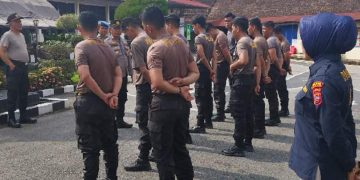Polres Solok Kota Laksanakan Kegiatan Bintra untuk Personil Baru yang Dimutasi