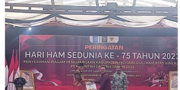 Pemkab Tanah Datar Kembali Dianugerahi Penghargaan Sebagai Kabupaten/Kota Peduli Hak Azasi Manusia