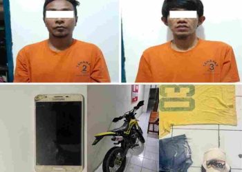 Satreskrim Polres Tanah Datar Berhasil Mengamankan Dua Orang Tersangka Pencurian Dengan Kekerasan