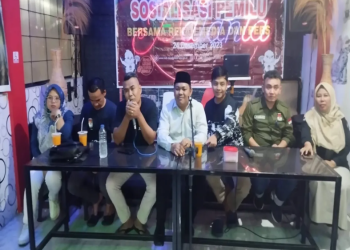 KPU Kabupaten Tanah Datar Gelar Sosialisi Bersama Awak Media