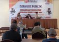 Bawaslu Tanah Datar Laksanakan Diskusi Public Dengan Para Wartawan