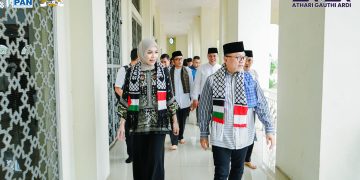 Athari Hadiri Zikir dan Doa Bersama untuk Palestina di Kabupaten Solok