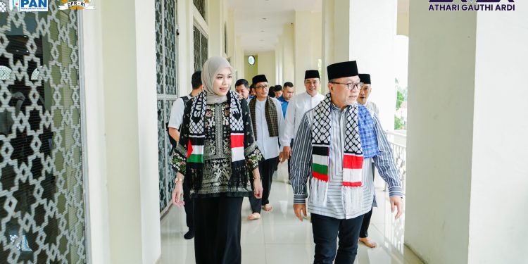 Athari Hadiri Zikir dan Doa Bersama untuk Palestina di Kabupaten Solok