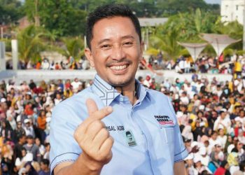 Farisal Adib Diteriaki “Bupati Jepara 2024” Saat Gelar Lomba Senam Sehat Pemilu Damai