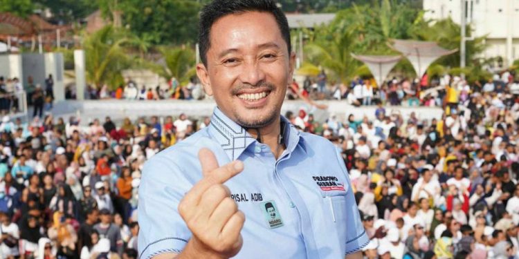 Farisal Adib Diteriaki “Bupati Jepara 2024” Saat Gelar Lomba Senam Sehat Pemilu Damai