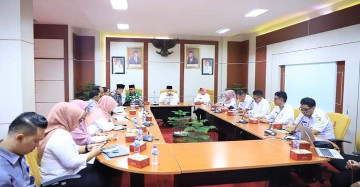 Wako Solok Pimpin Rakor Akselerasi Pemanfaatan Produk dan Layanan Perbankan Berbasis Syariah