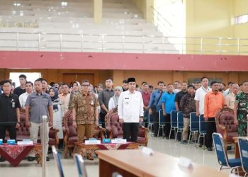 Wawako Solok Hadiri Simulasi Pemungutan dan Penghitungan Suara Pemilu 2024