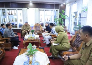 Wako Solok Terima Audiensi Kepala Kantor Pelayanan Pajak Pratama Solok