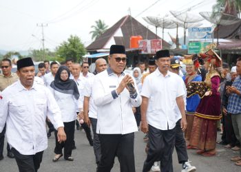 Bupati Solok Kunjungan Kerja ke Beberapa Nagari di Kecamatan Gunung Talang